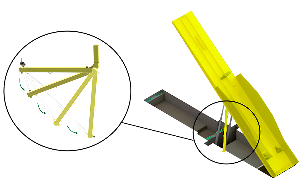 Calço de Manutenção – SAUR