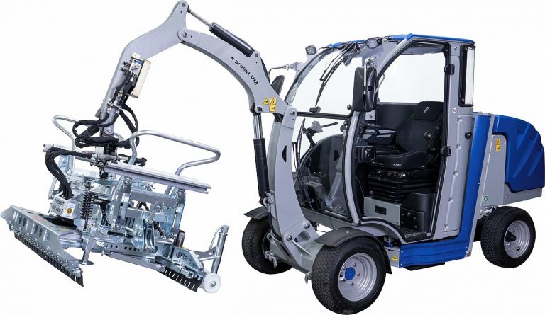 Máquina para Assentamento de Piso Intertravado V – Garra Hidráulica HVZ - Galeria