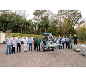 PROBST realiza treinamento sobre Máquina Pavimentadora na SAUR