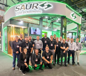 SAUR marca presença na INTRA-LOG EXPO SOUTH AMERICA 2025