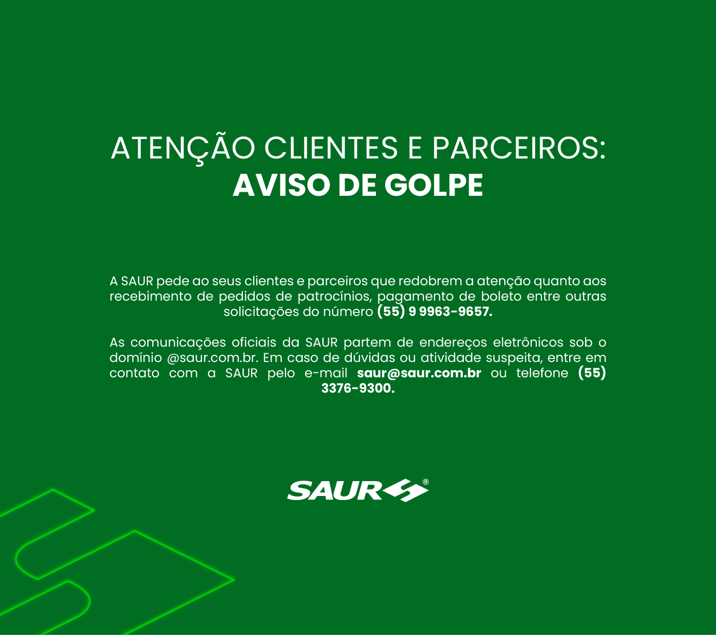 aviso de golpe