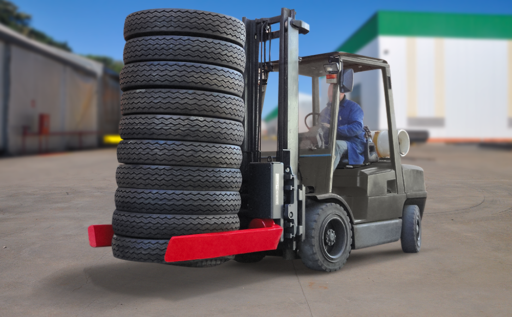 Garra com Garfos Giratórios Turning Fork – SAUR